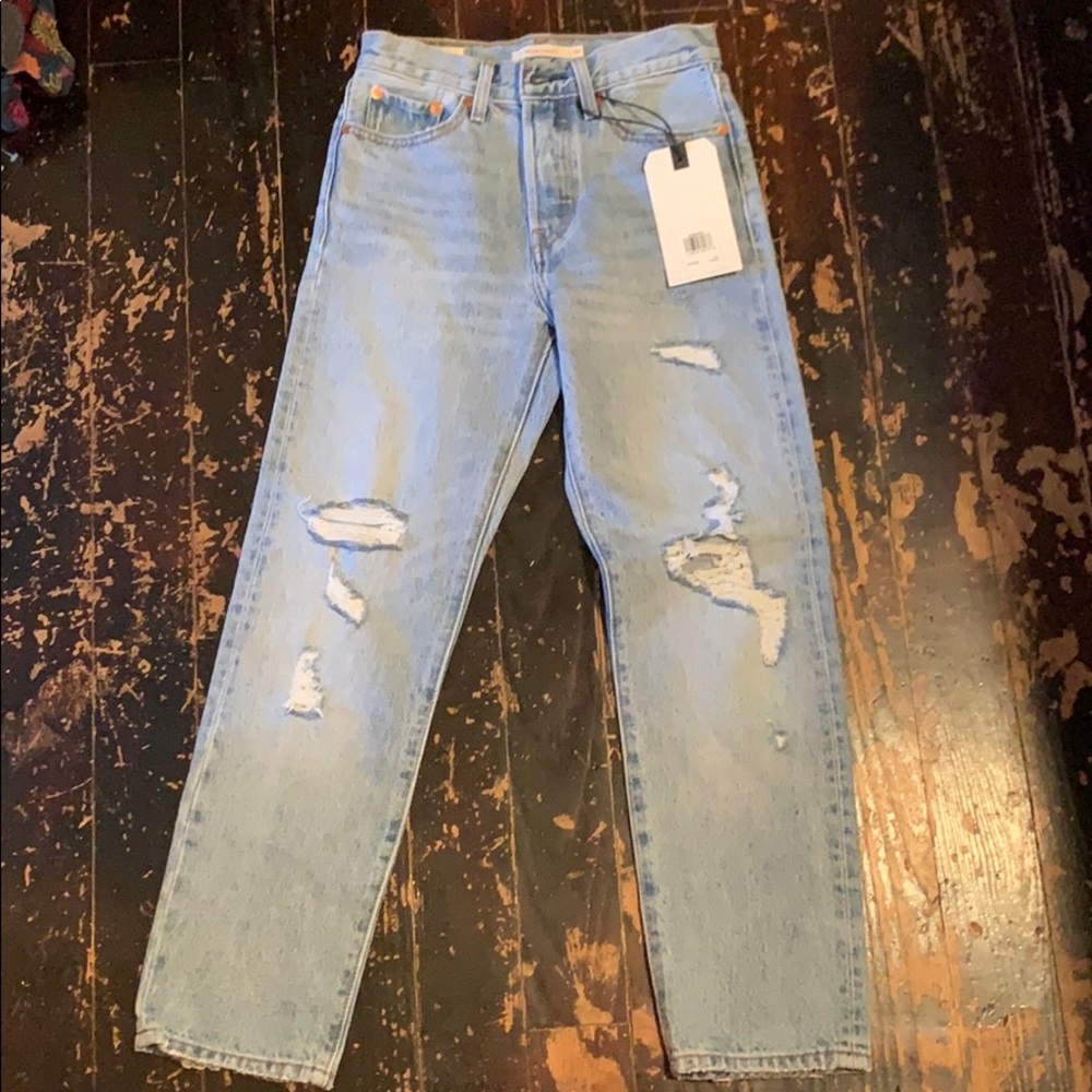 Levi’s wedgie straight denim